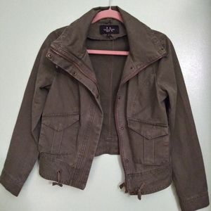 LA COALITION Army Green Jacket Size Small